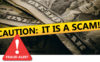 Caution: It is a scam graphic