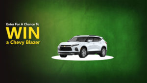 Enter for your chance to win a Chevy Blazer