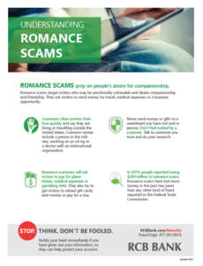 romance scam information